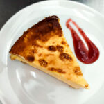Tarta de queso casera al horno
